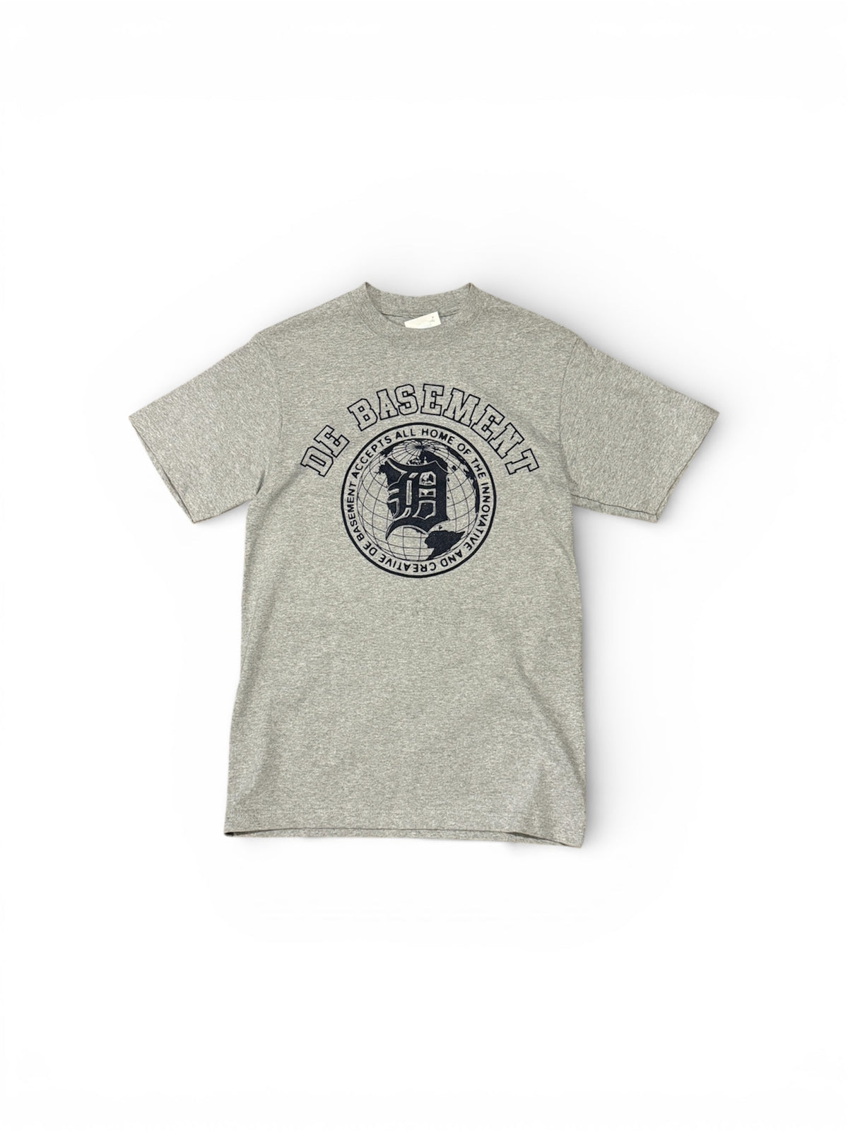 university tee men's (grey/navy)