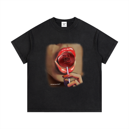 lollipop tee men's (black)
