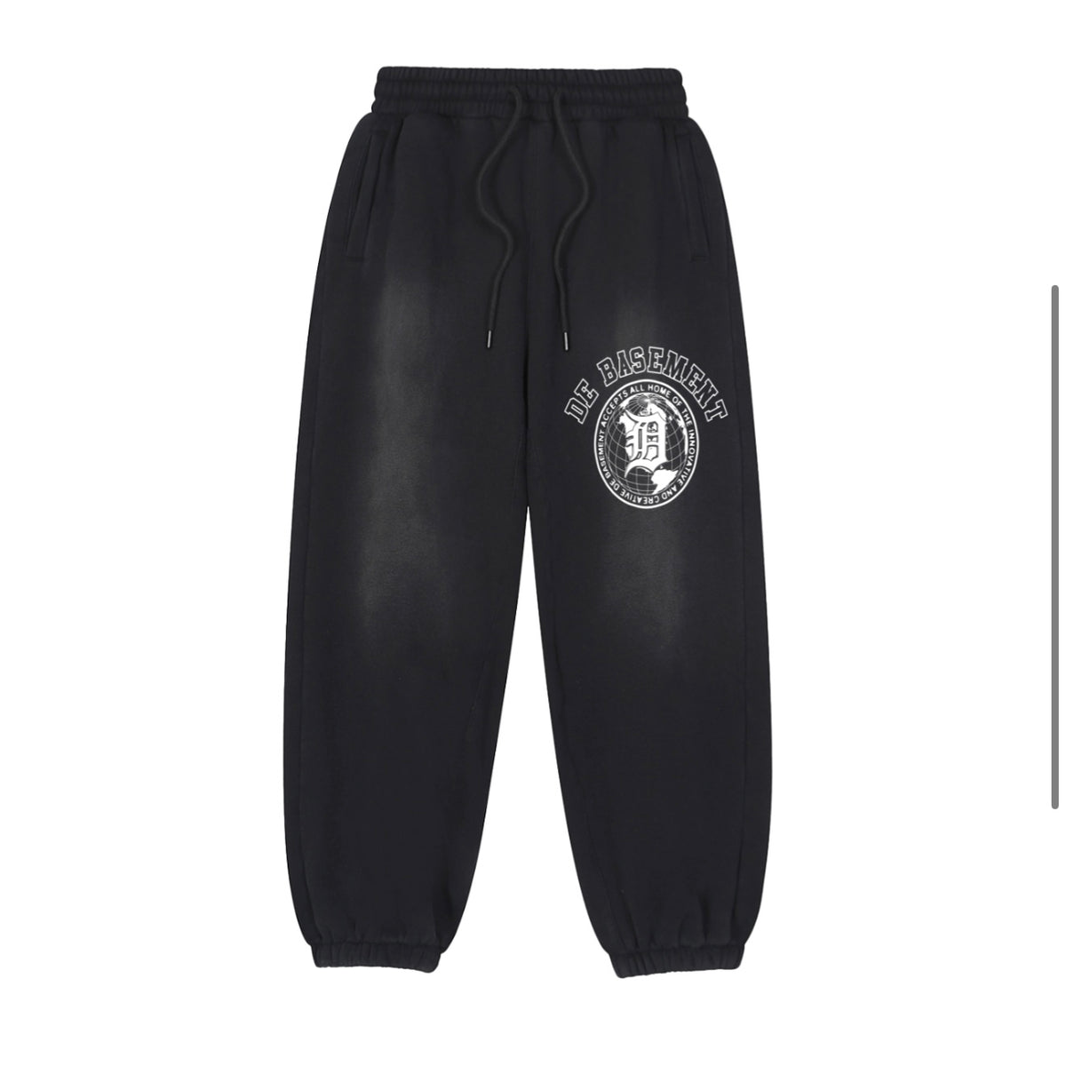 university sweats (washed black)