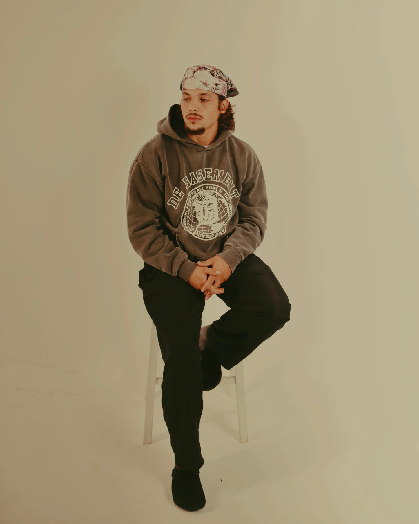 De Basement “University” Hoodie (Grey)