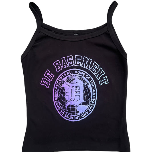 De Basement Women’s University Logo Tank