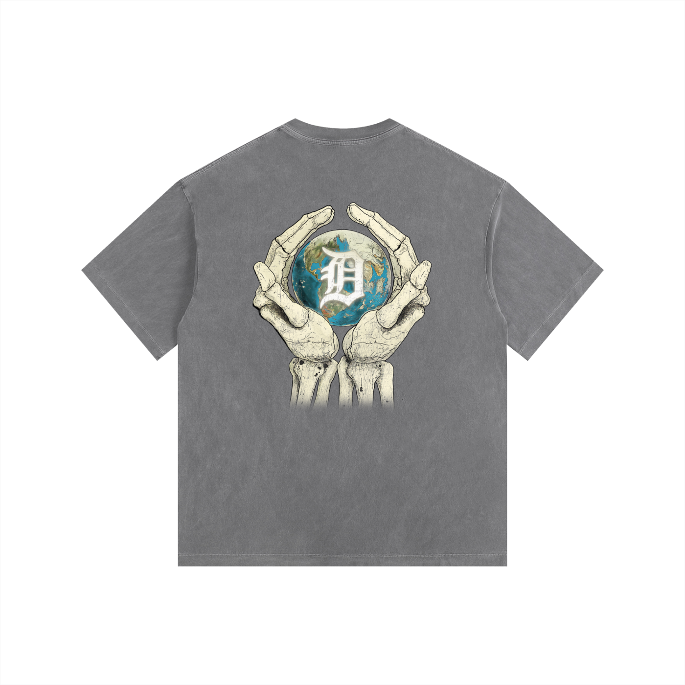 world in my hands men's (grey)