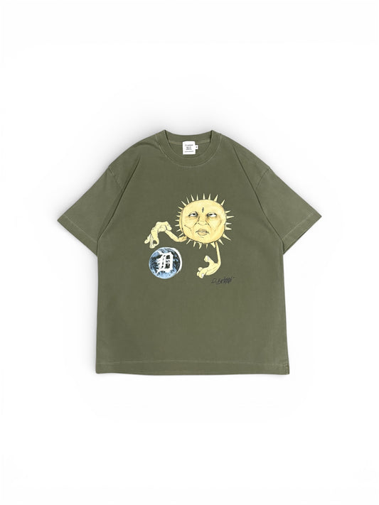 the watcher tee men's (olive green)