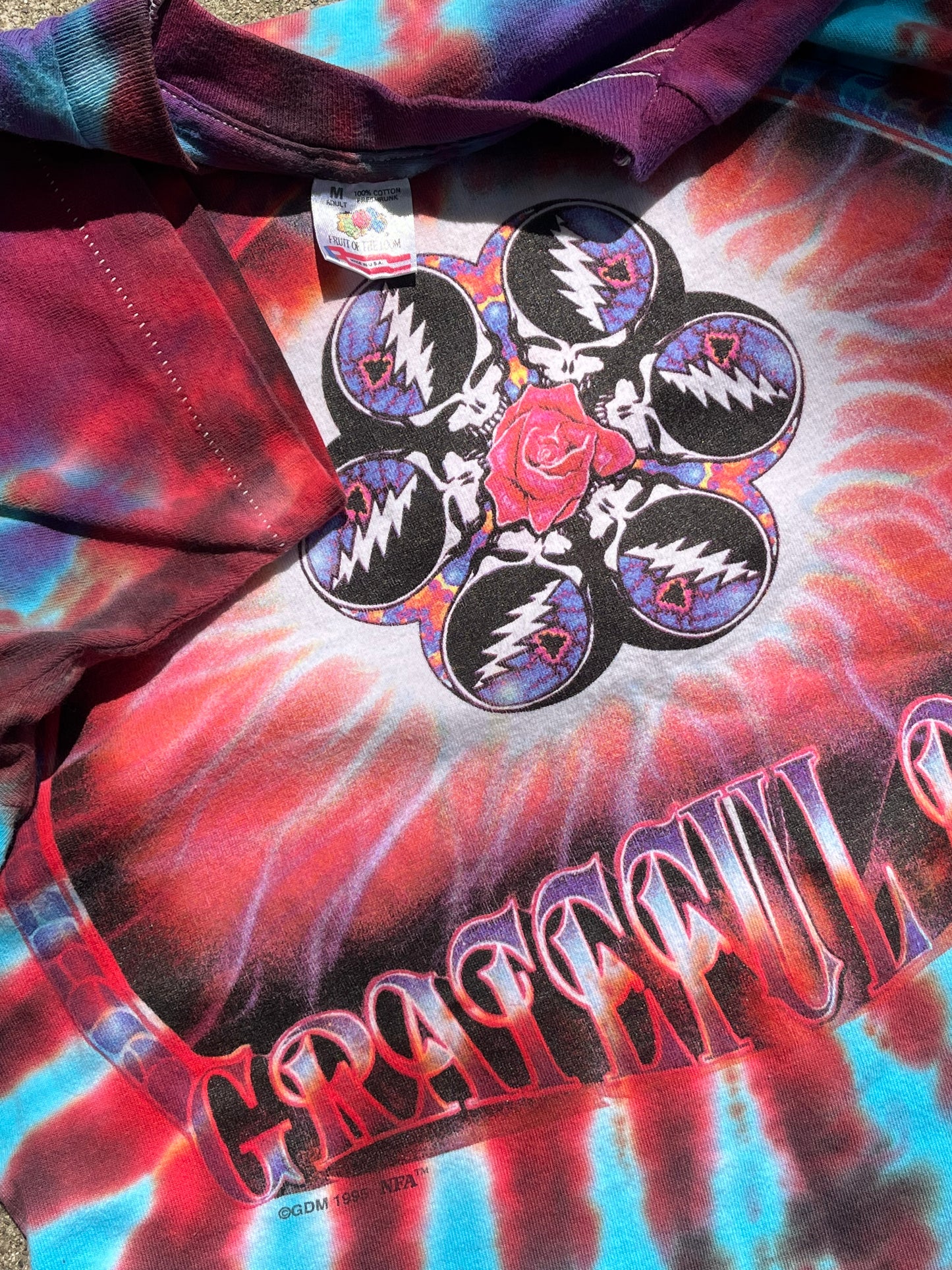 Vintage 90’s Grateful Dead Tie-Dye Tee